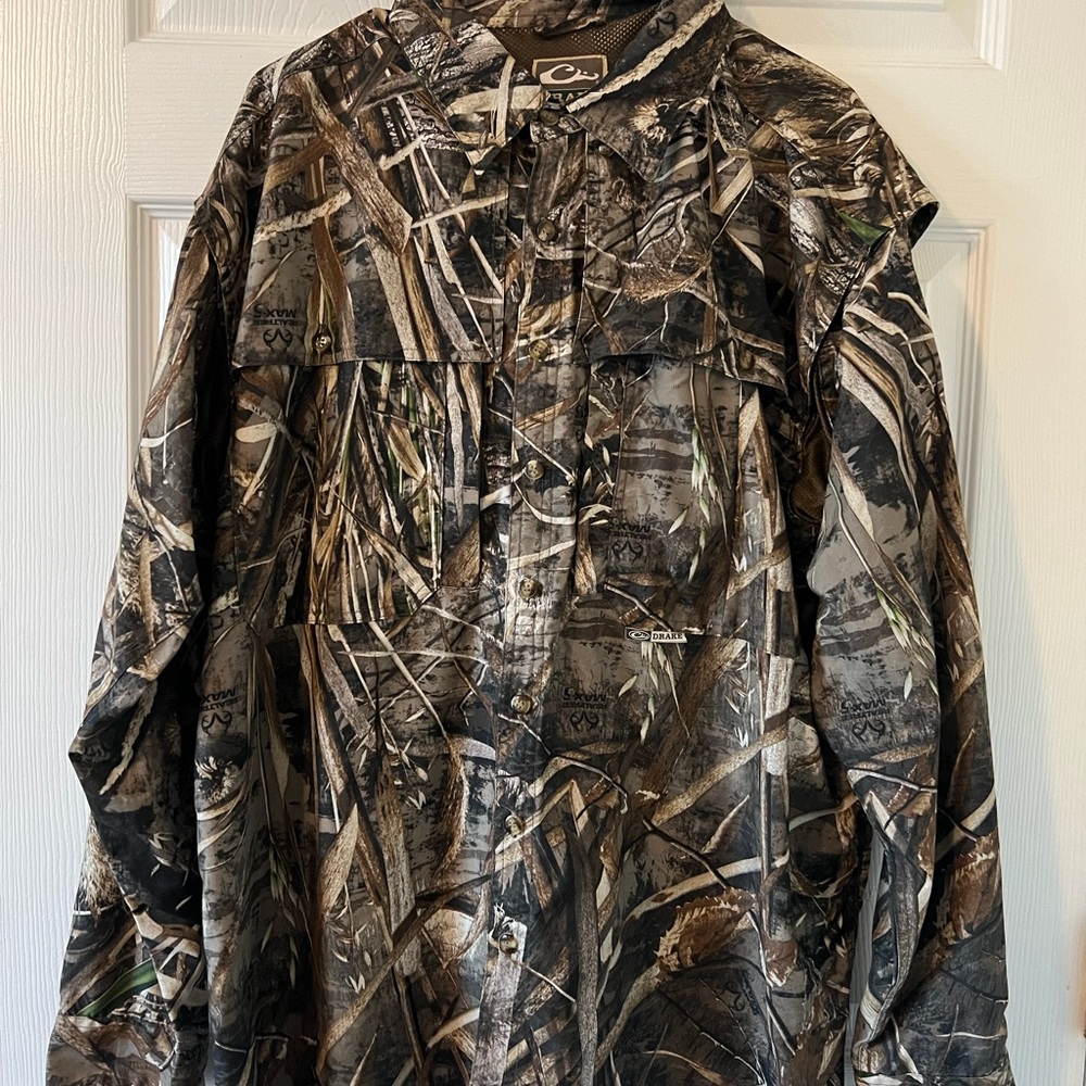 Drake Waterfowl Systems Camo Men's Jacket Size Large